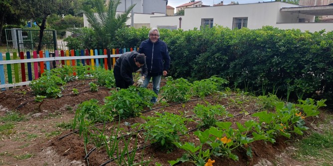 Al Parco Gianmarco Manca nasce un orto urbano