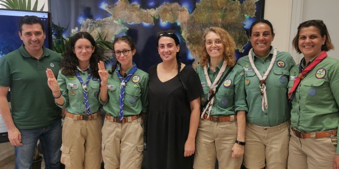 Scout <i>ambasciatrici</i> in Corea del Sud