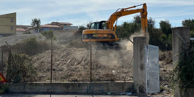 Lavori a Salamagna tra Sorso e Sennori