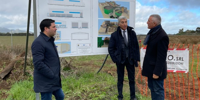 Impianto posidonia, lavori a San Marco