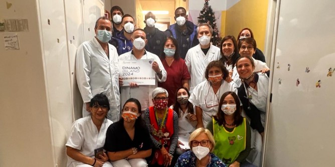 Natale <i>biancoblu</i> in Pediatria