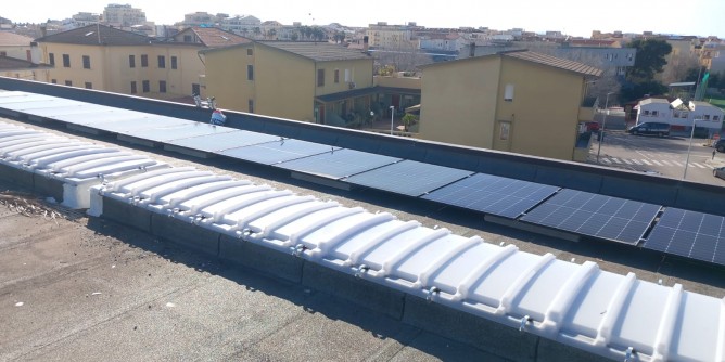 Pala Manchia ad alta efficienza energetica