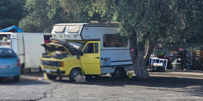 «Accampamento in città, sgombero»