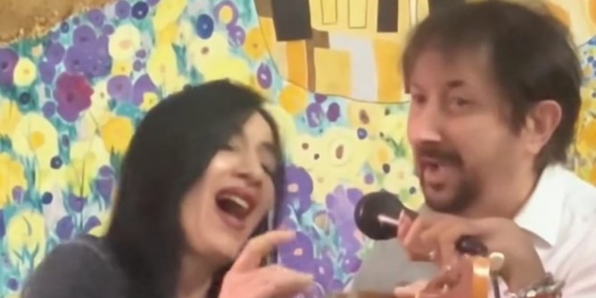 Cantant a Nadal con Colledanchise e Carboni