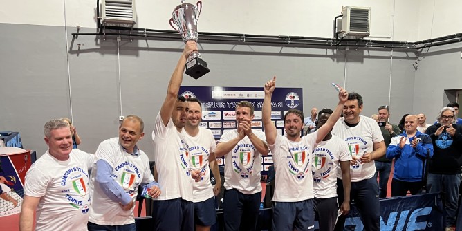 Sassari campione d´Italia di tennistavolo