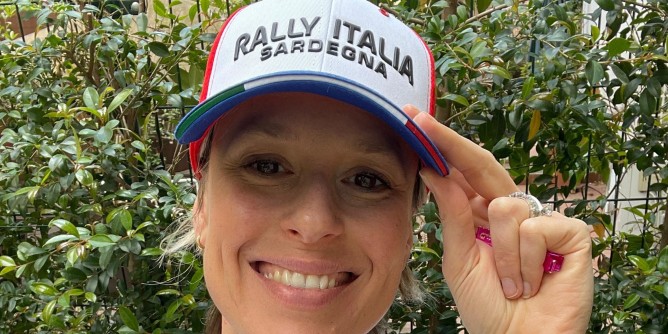 Federica Pellegrini madrina del Rally Italia Sardegna