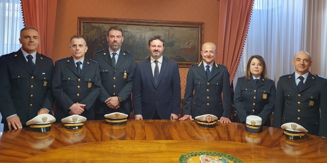 Cinque nuovi ufficiali in Comando a Sassari