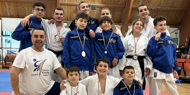 Karate, Dynamica Alghero ai Nazionali