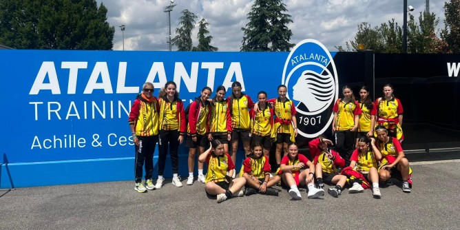Le ragazze di Fc Alghero alla DeaAcademy