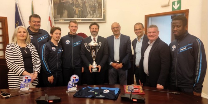 I campioni d´Italia del tennistavolo a Palazzo Ducale
