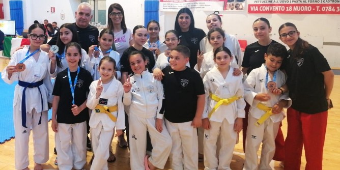 Taekwondo Olmedo: 12 medaglie al Campionato Regionale