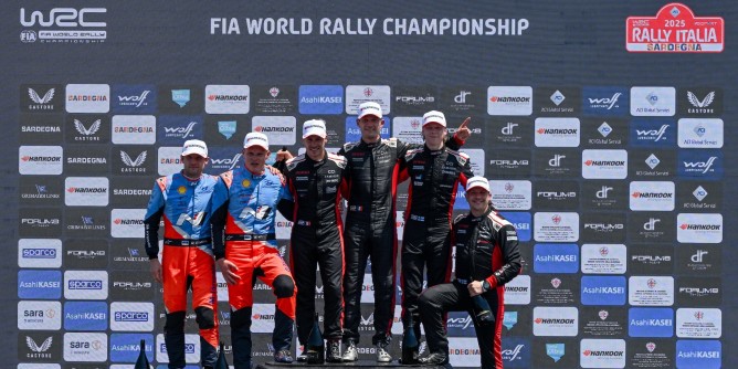 Vittoria e record per Ogier al Rally Italia Sardegna 2025