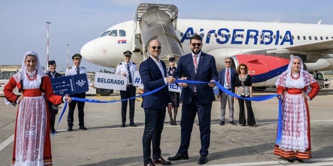 Belgrado - Alghero, debutta Air Serbia