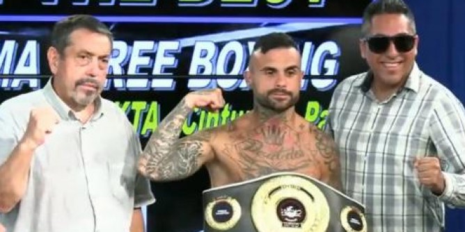 Manca campione mondiale di free boxe