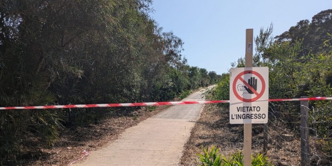 Ciclabile Bombarde chiusa: «è paradossale»