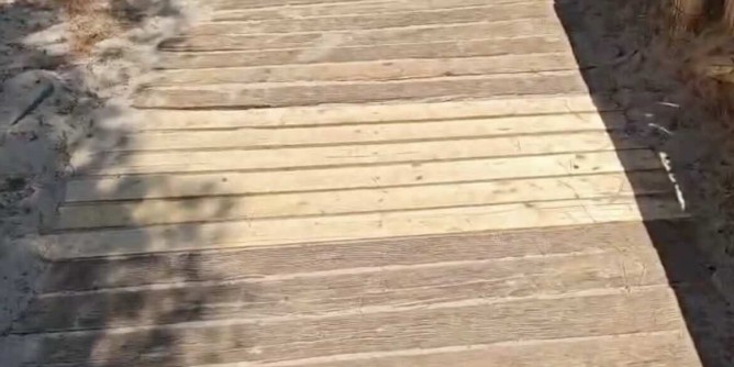 Hermeu Alghero, passerella utilizzabile