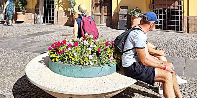 Prima fioriera in Piazza Civica: Comitato esulta
