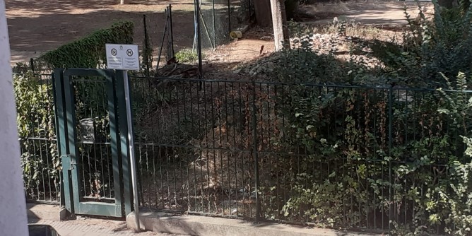 Parco Tarragona angolo della vergogna