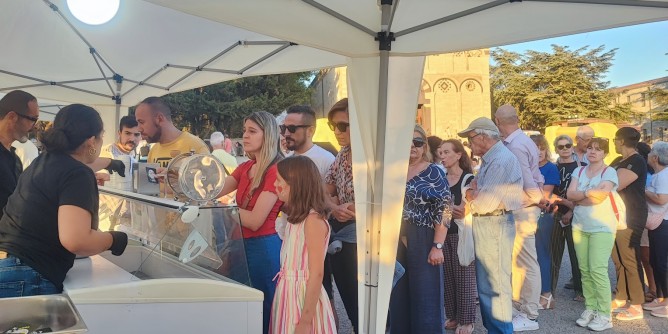 Borutta: pi di 2mila presenze alla Festa del Gelato