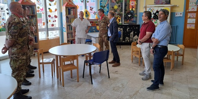 Libri di fiabe per i piccoli della Pediatria