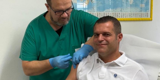 Open day vaccinale con Cacciotto