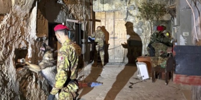 Maxi operazione antidroga in centro a Sassari
