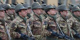 Raduno degli Alpini nellIsola