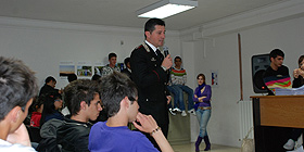 Olbia, Carabinieri a scuola