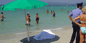 Anziano annega a Platamona