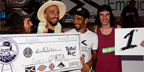 Enrico Carta domina lo skate contest| Foto