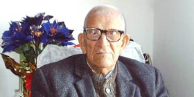 Compie 102 anni il nonno più anziano di Alghero