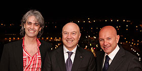 Carolina di Monaco inaugura