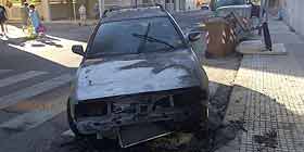 Olbia: Mitsubishi in fiamme nella notte