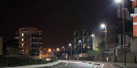 Alghero: interventi su illuminazione Via Einaudi