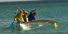 Successo per la squadra di canoa polinesiana dellAmatori Kayak Fertilia