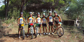 Alghero Bike sul podio a Thiesi