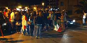 Italia in semifinale, festa ad Alghero