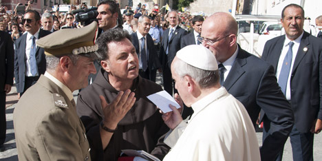 Lettera del <i>Sassarino</i> scomparso al Santo padre