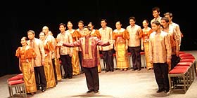 “Philippine Madrigal Singers” ad Alghero
