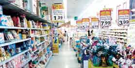 Spesa a famiglia, soli 8 euro in più dal 2007