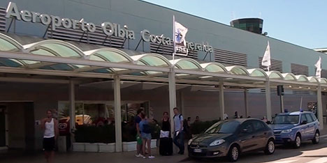 Aeroporto di Olbia in calo nel 2019