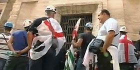 Alcoa: sit-in accoglie il Consiglio Regionale