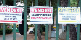 Sassari, Ozieri, Alghero: vendesi sanità