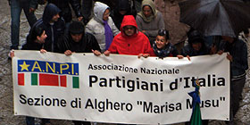 Partigiani d´Italia: tessere in citt