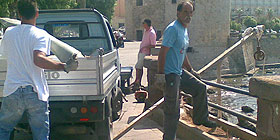 Bastioni, operazione pulizia ad Alghero