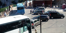 Foto-notizia: Capo Caccia, guerra dei parcheggi