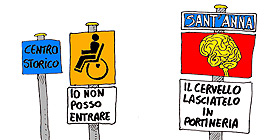 Cartelli pazzi: l´amministrazione comunale chiede scusa