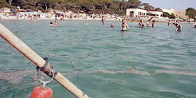 Acqua gialla, allarme a Maria Pia