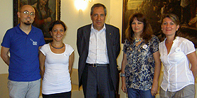 Il Rettore incontra gli archeologi Ana