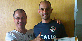 Mirko Calisai, oro agli Europei di Losanna